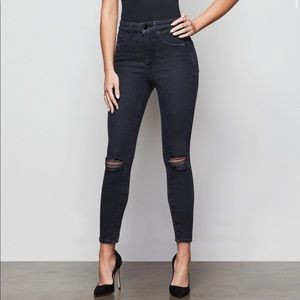 GOOD AMERICAN GOOD CURVE SKINNY CROP | Size 0/25